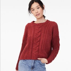 Aeropostale Red Chenille Sweater